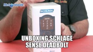 Schlage-Sense-Smart-Deadbolt-Unboxing-Calgary